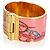 Bracciale Hermès Rose Couture Brides de Gala placcato oro - vista 3