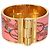 Bracciale Hermès Rose Couture Brides de Gala placcato oro - vista 5