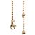Valentino Bracciale in metallo e cristalli ovale YCW - vista 5