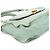 Chloé Borsa 2-Way Marcie in pelle Sage Green - vista 10