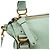 Chloé Borsa 2-Way Marcie in pelle Sage Green - vista 8
