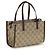 Gucci Borsa a tracolla in cotone beige - vista 3
