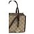 Gucci Borsa a tracolla in cotone beige - vista 4