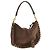 Isabel Marant Borsa in pelle di vacchetta marrone - vista 2