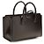Givenchy Borsa Bos Taurus in pelle di vitello marrone - vista 2