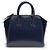 Givenchy Borsa Bos Taurus in pelle di vitello blu