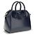 Givenchy Borsa Bos Taurus in pelle di vitello blu - vista 2