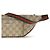 Gucci Borsa a tracolla in tessuto beige - vista 4