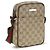 Gucci Borsa a tracolla in tessuto beige - vista 2