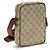 Gucci Borsa a tracolla in tessuto beige - vista 3