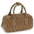 Miu Miu Borsa a tracolla Bos Taurus in pelle di vitello beige - vista 3
