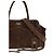 Prada Borsa a tracolla Bos Taurus in pelle di vitello marrone - vista 4