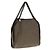 Stella Mc Cartney Borsa in poliammide marrone - vista 2