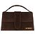 Jacquemus Borsa in pelle di vitello marrone
