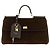 Dolce & Gabbana Handtasche aus braunem Kalbsleder
