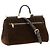 Dolce & Gabbana Handtasche aus braunem Kalbsleder - Ansicht 2