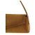 Jil Sander Borsa a tracolla in vitello marrone - vista 3