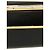 Jacquemus Clutch in pelle di agnello nera - vista 4