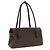 Jacquemus Borsa a tracolla in vitello marrone - vista 2