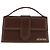 Jacquemus Borsa in pelle di vitello marrone