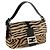 Fendi Borsa a tracolla Bos Taurus in pelle di vitello beige - vista 2