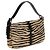 Fendi Borsa a tracolla Bos Taurus in pelle di vitello beige - vista 3