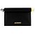 Jacquemus Clutch in pelle di agnello nera