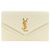 Autre Marque Clutch in pelle di vitello bianca