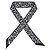 Givenchy Skinny scarf in seta twill con stampa animalier
