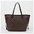 Louis Vuitton Borsa a tracolla Neverfull MM Damier Ebene Canvas Rose Ballerine - vista 2