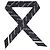 Givenchy Skinny scarf in seta twill con stampa logo