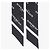 Givenchy Skinny scarf in seta twill con stampa logo - vista 7