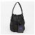 Prada Borsa a secchiello in pelle Vitello Daino Nero - vista 12