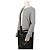 Prada Borsa a secchiello in pelle Vitello Daino Nero - vista 14