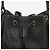 Prada Borsa a secchiello in pelle Vitello Daino Nero - vista 3