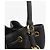 Prada Borsa a secchiello in pelle Vitello Daino Nero - vista 7
