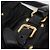Tote Prada Borsa a spalla e mano Gofre Black Gold Hardware - vista 18