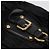 Tote Prada Borsa a spalla e mano Gofre Black Gold Hardware - vista 20