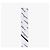 Givenchy Skinny scarf in seta twill con stampa logo - vista 2