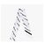 Givenchy Skinny scarf in seta twill con stampa logo - vista 4