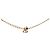 Collar Dior D Logo Dorado - vista 3