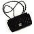 Chanel Borsa a tracolla e spalla con patta in vernice e catena - vista 4