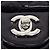Chanel Borsa a tracolla e spalla con patta in vernice e catena - vista 6