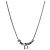 Collar plateado Dior
