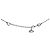 Collar plateado Dior - vista 3