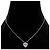 Dior Collana Cuore in Zirconia Argentata - vista 5