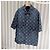 Louis Vuitton Giacca-camicia a maniche corte in denim chambray Monogram - vista 2