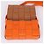 Bottega Veneta Borsa a Tracolla Piccola Weaving Orange Cassette - vista 10