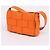Bottega Veneta Borsa a Tracolla Piccola Weaving Orange Cassette - vista 3