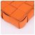 Bottega Veneta Borsa a Tracolla Piccola Weaving Orange Cassette - vista 8